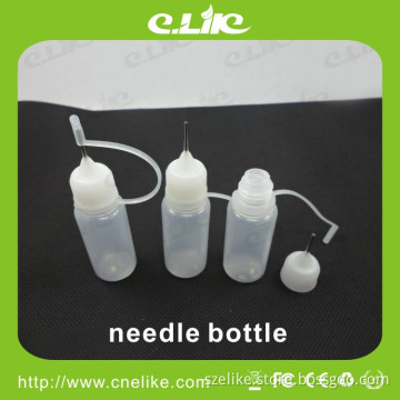 Popular 10ml E-Liquid Empty Needle Bottles/Caps Ecig